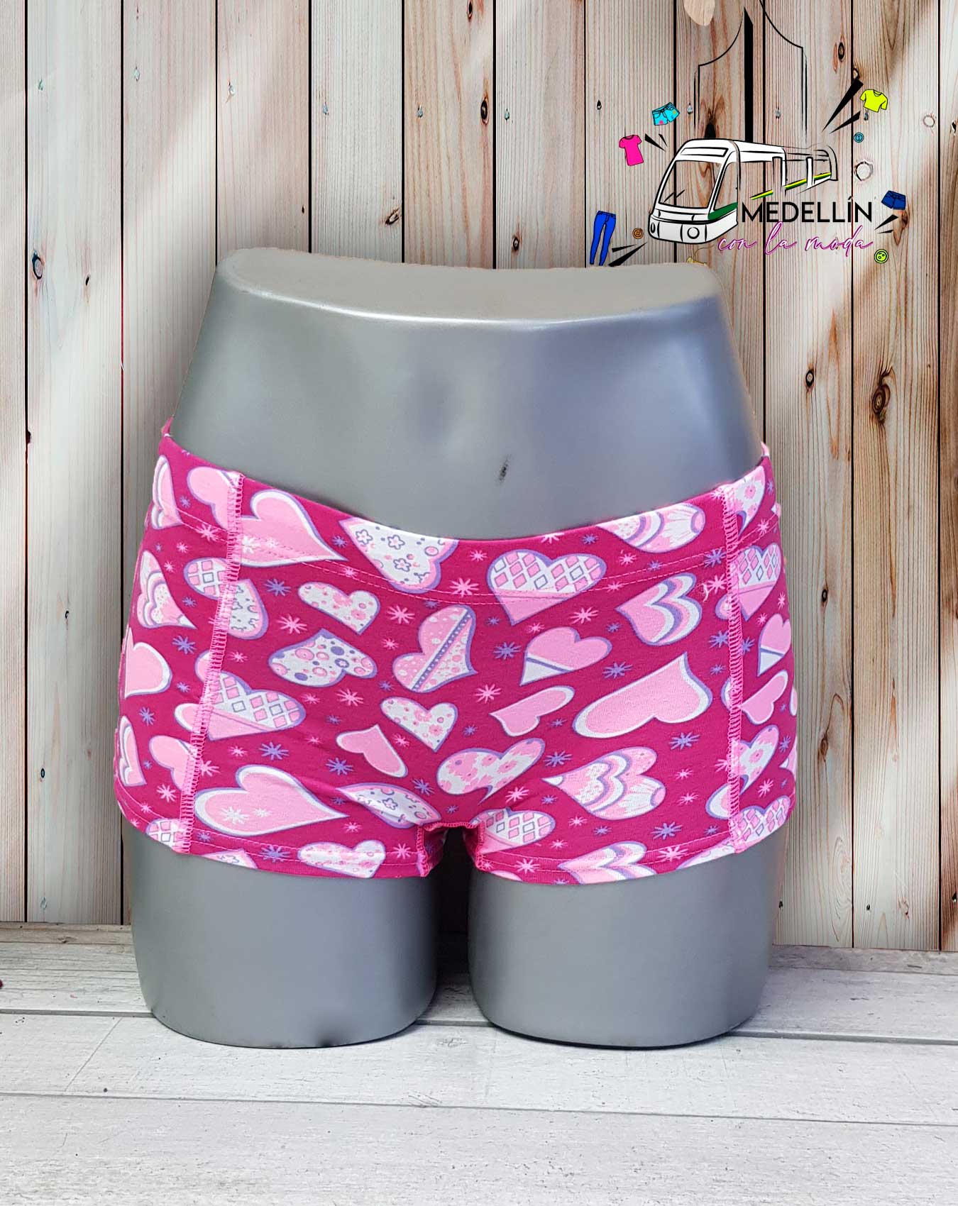 Boxer cachetero de discount dama